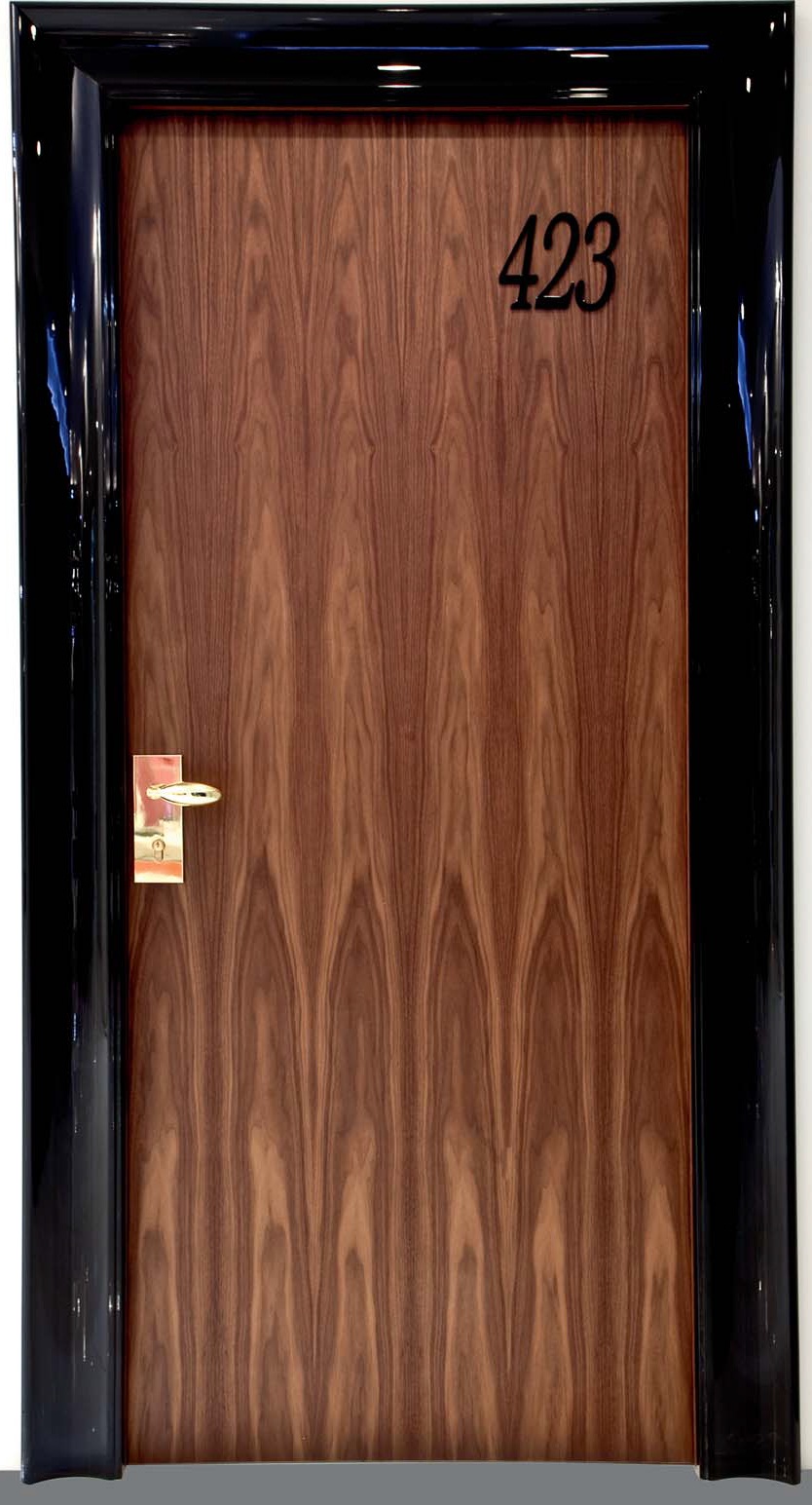 glossy black 400 panelling canaletto walnut