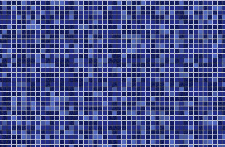 MIX по индивидуальному дизайну (темно - синий) 1,2х1,2 см